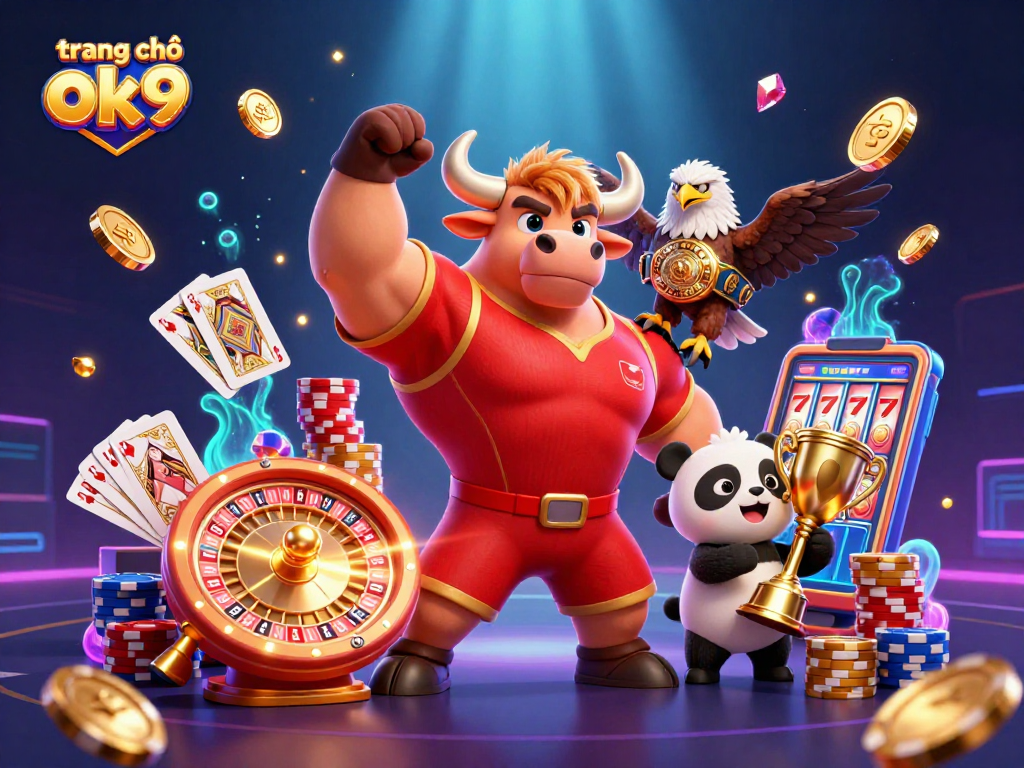 Experience dynamic gaming at trang chủ ok9 with fun characters and exciting casino elements.