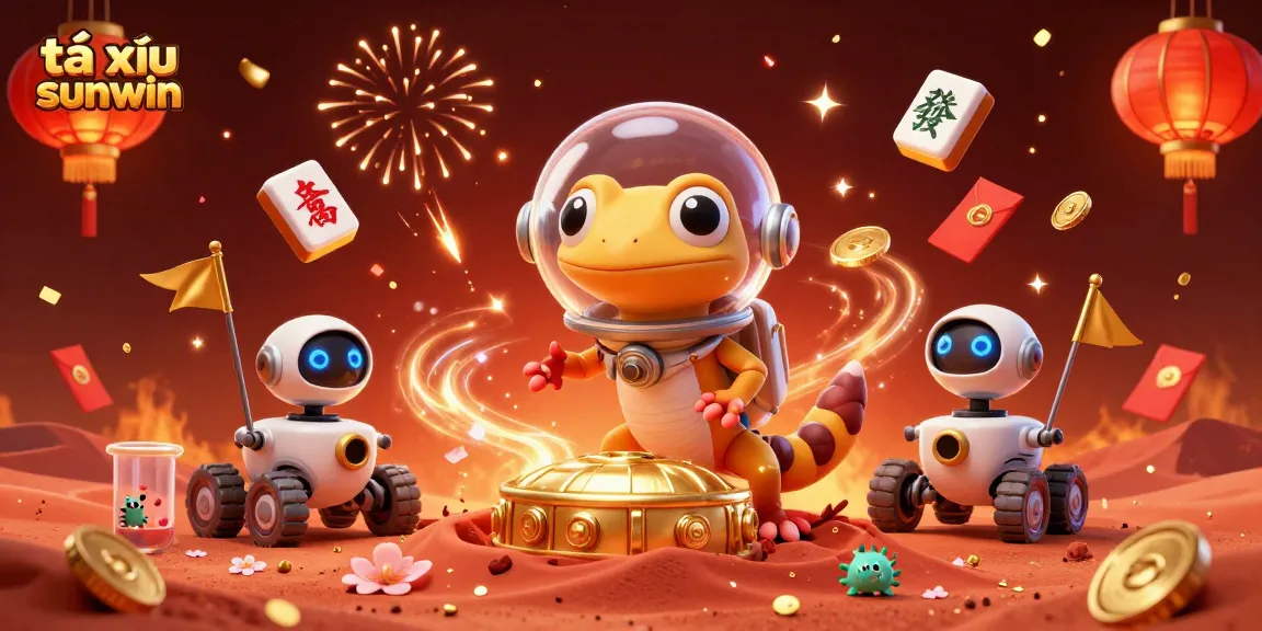 Experience exciting tài xỉu sunwin action at a golden casino discovered by a Martian gecko!