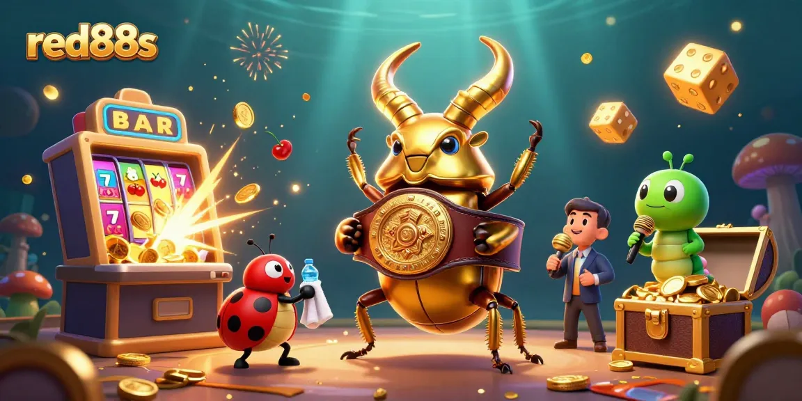 Engage with vibrant action at red88s casino, showcasing thrilling gaming characters and exciting game elements.