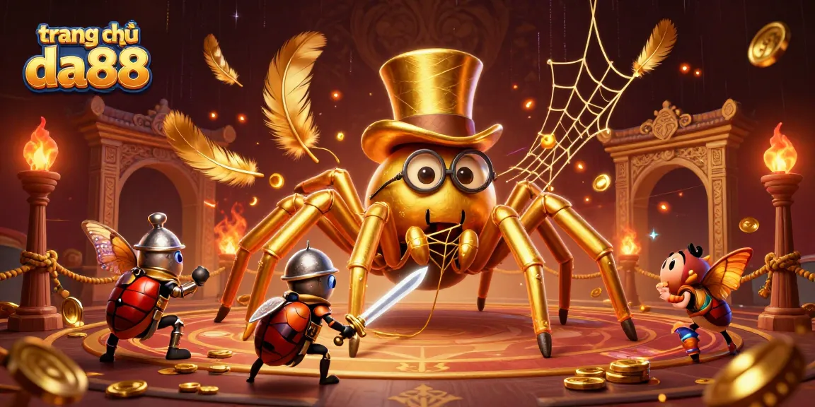 Experience thrilling gameplay with trang chủ da88 featuring a glorious casino scene with vibrant characters.