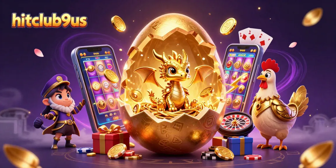 Experience hitclub9us with a golden dragon and dynamic casino elements for an engaging gaming adventure