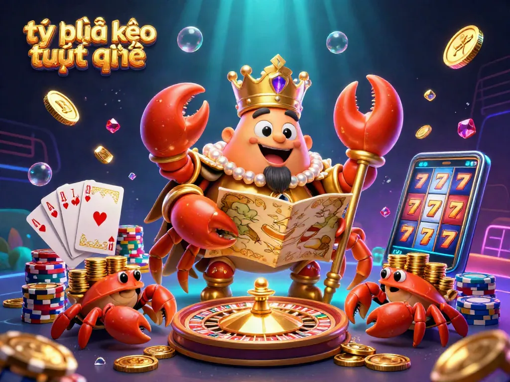 Experience tỷ lệ kèo trực tuyến with dynamic casino elements and an engaging golden crab emperor.