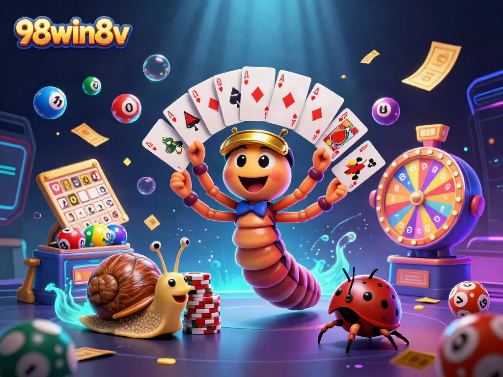 Engage in thrilling gameplay with a dynamic scene featuring characters and elements of 98win8v excitement.