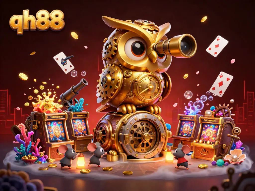 Experience thrilling gameplay at qh88 with captivating casino graphics and characters.