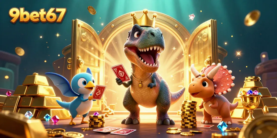 Engage in the fun at 9bet67 with friendly casino characters and dazzling riches.