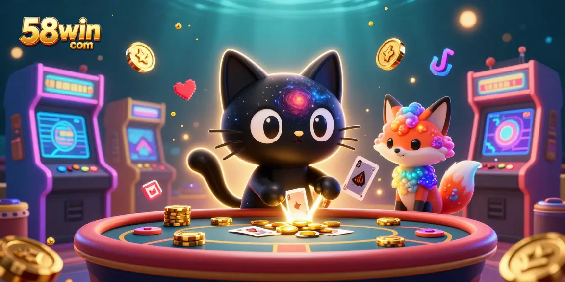 Engage in exciting gameplay at 58win com with vibrant casino characters and dynamic game elements.