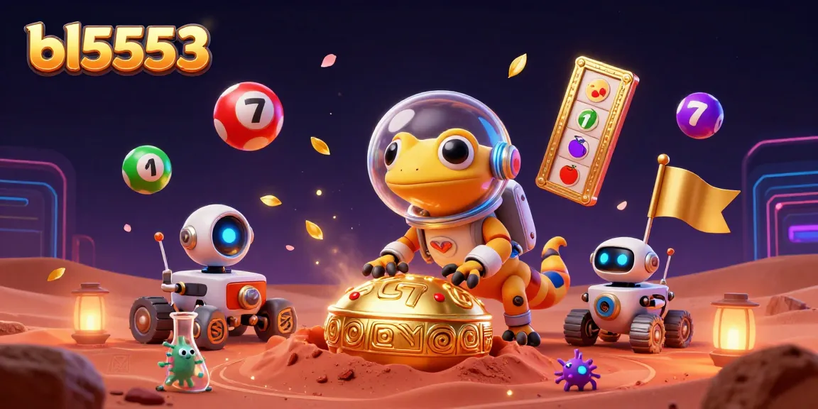 Experience the excitement of bl5553 casino games with lively characters celebrating a jackpot.