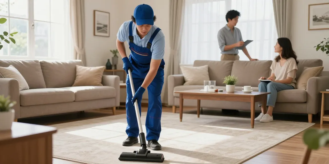Betaalbare huishoudelijke schoonmaakdienst door een lokale professionele schoonmaker nabij huis.