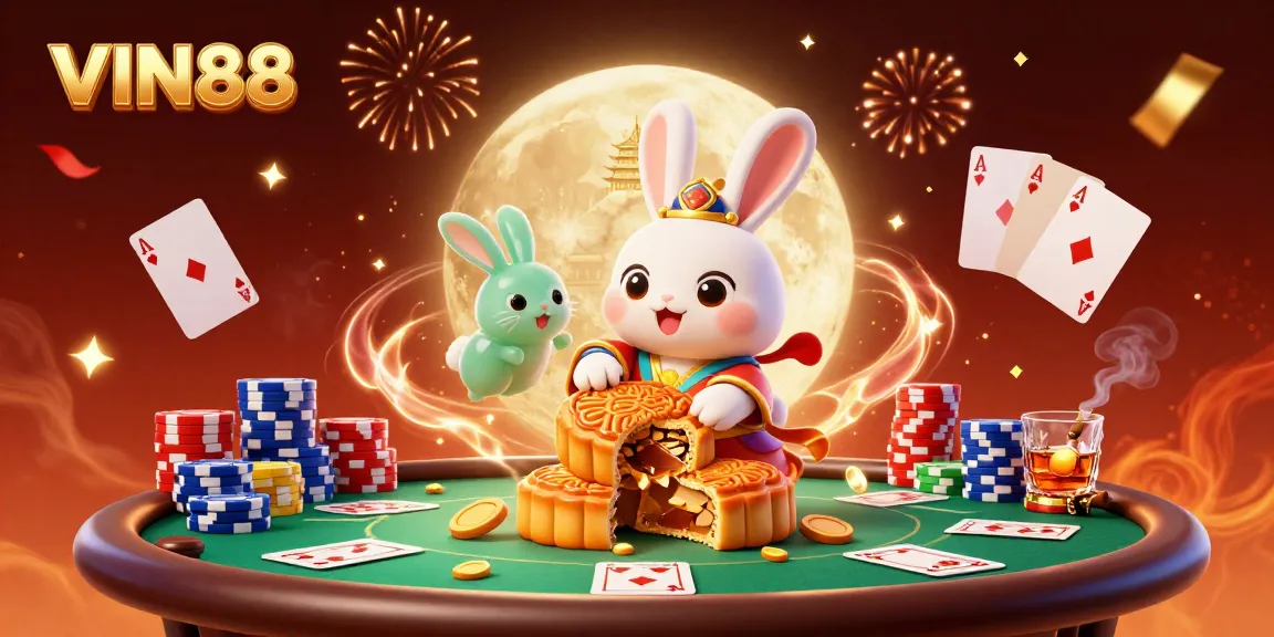 Experience thrilling gameplay at VIN88 with vibrant casino elements and lively characters.