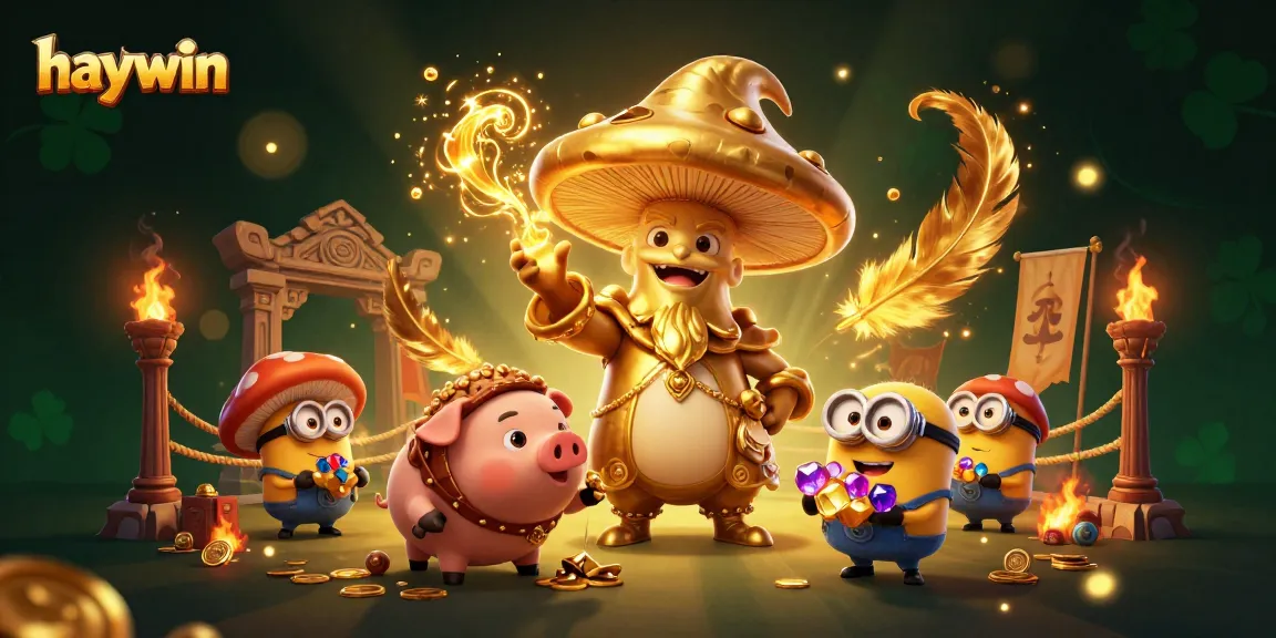 Experience the magic of haywin as enchanted wizards transform treasures into gold during exhilarating betting adventures.