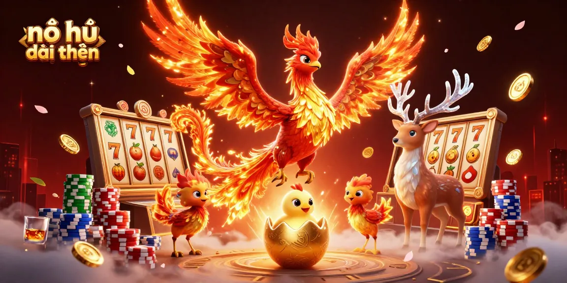 Experience the excitement of nổ hũ đổi thưởng with dazzling visuals, jackpot reels, and dynamic characters.